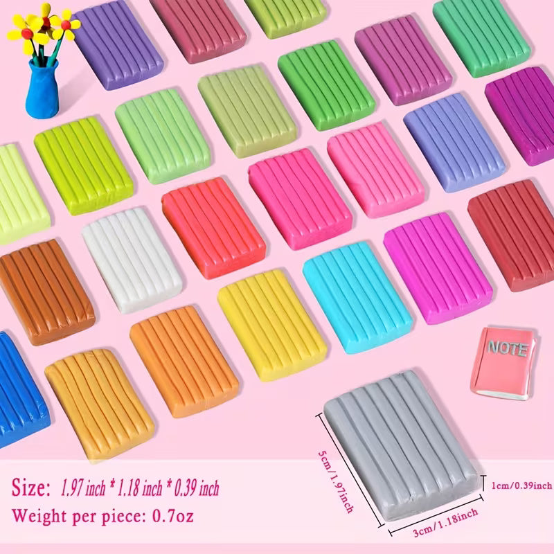 Polymer Clay Modeling Set