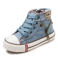 Children's High-Top Canvas Casual Shoes