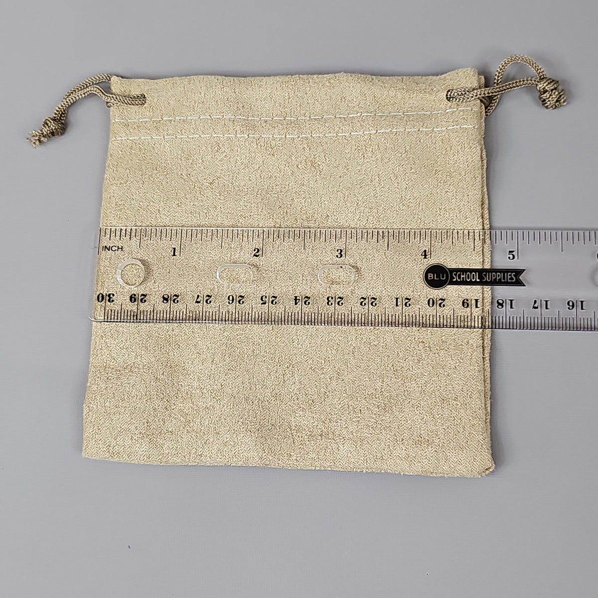 DRAWSTRING POUCH 100 Count 4.75" x 4.75" Medium Fabric Bag for Gifts, Party & Wedding Favors, Jewelry, Game Pieces (New)