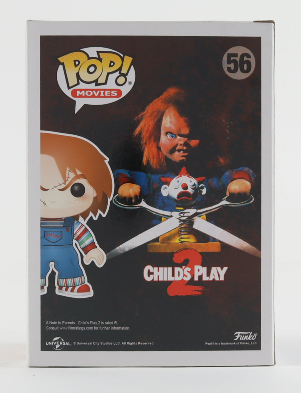 Alex Vincent Signed "Child's Play 2" #56 Chucky Funko Pop! Inscribed "Andy" (PA)