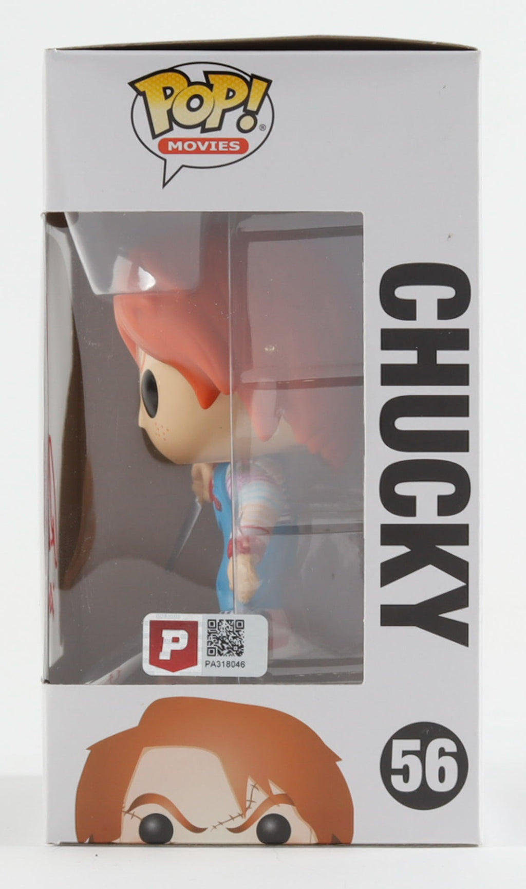 Alex Vincent Signed "Child's Play 2" #56 Chucky Funko Pop! Inscribed "Andy" (PA)