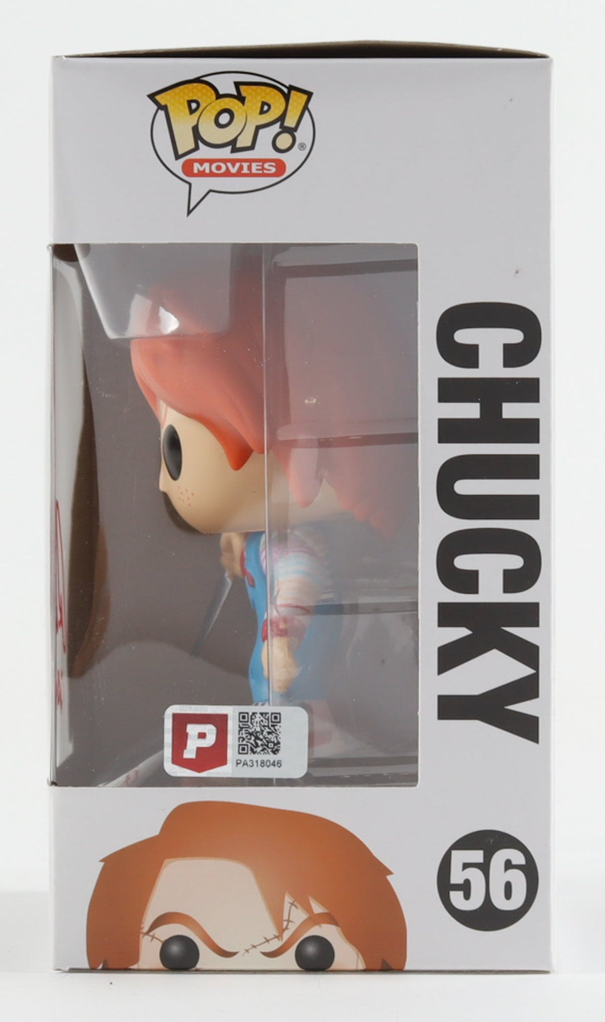 Alex Vincent Signed "Child's Play 2" #56 Chucky Funko Pop! Inscribed "Andy" (PA)