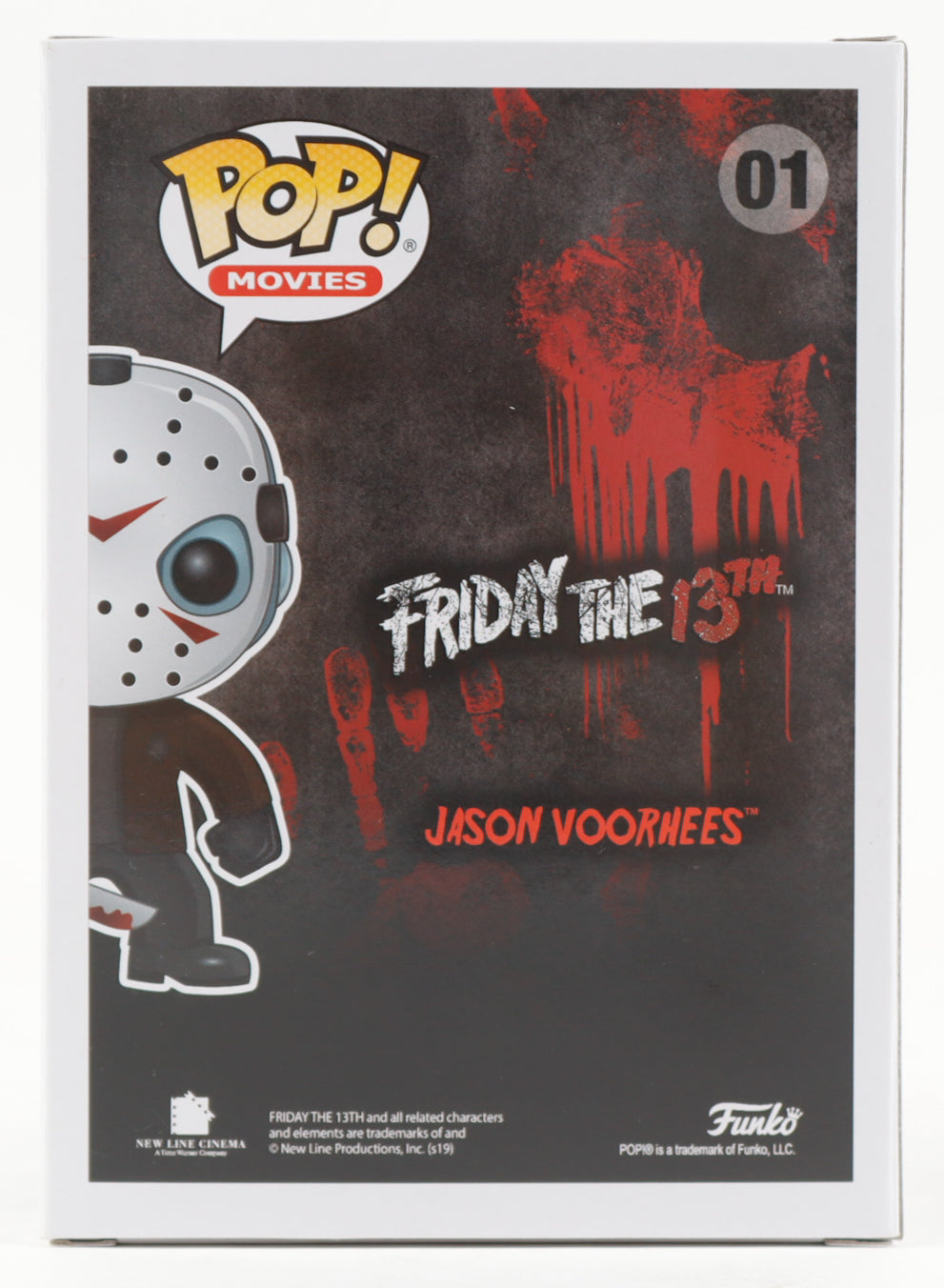 Harry Manfredini Signed "Friday the 13th" #01 Jason Voorhees Funko Pop! (PA)