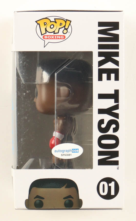 Mike Tyson Signed #01 Funko Pop! Vinyl Figure (ACOA)