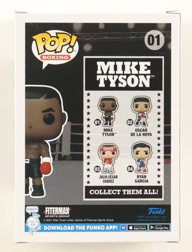 Mike Tyson Signed #01 Funko Pop! Vinyl Figure (ACOA)