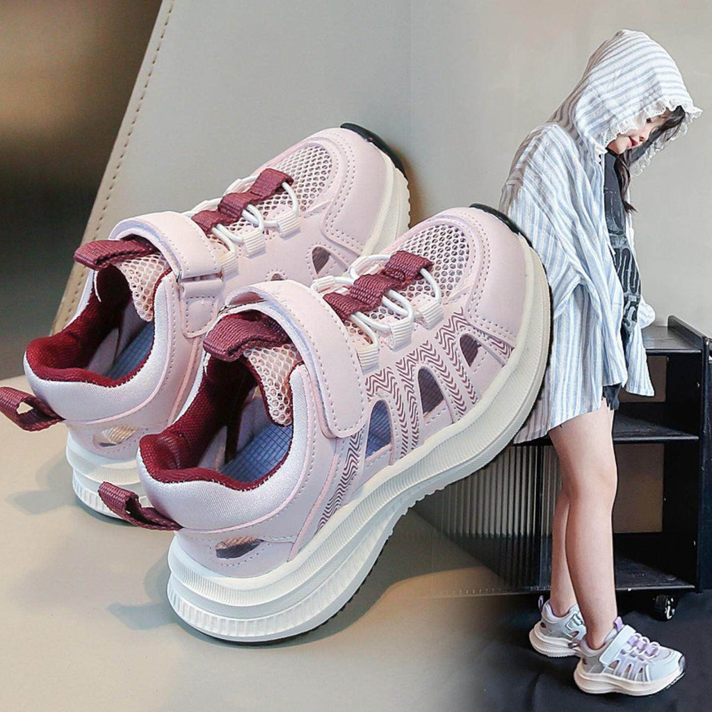 Children's Synthetic-Leather Casual Shoes