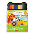 Lino Parmak - Finger Painting Activity Kit for Kids - Educational Art Supplies with 50 Sheets & 7 Colors