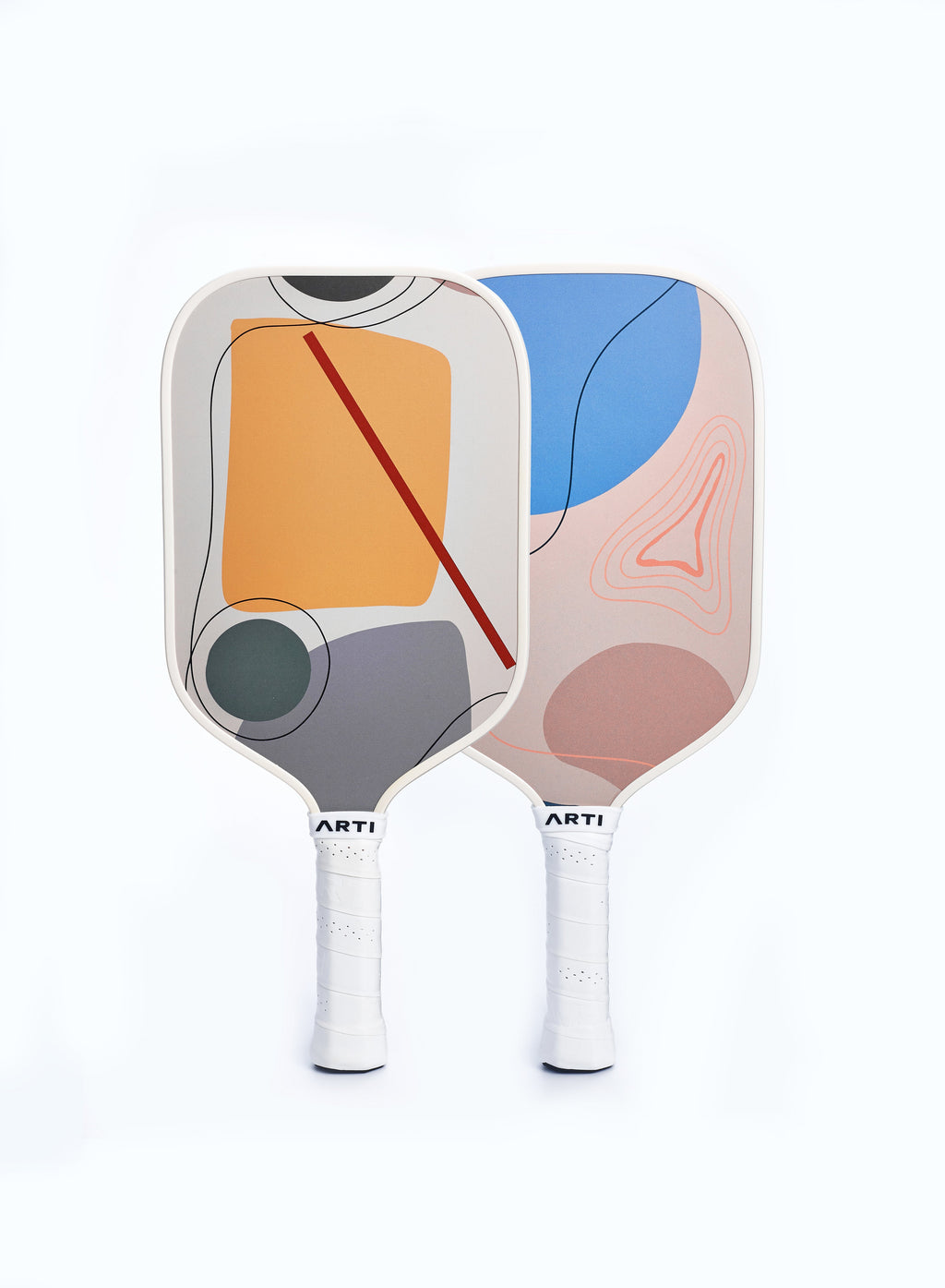 Pickleball Gift Set for 2: 2 Paddles, 4 Balls + Carry Bag | ARTI "Horizon Duo" Beginner Starter Set, USA Pickleball Approved
