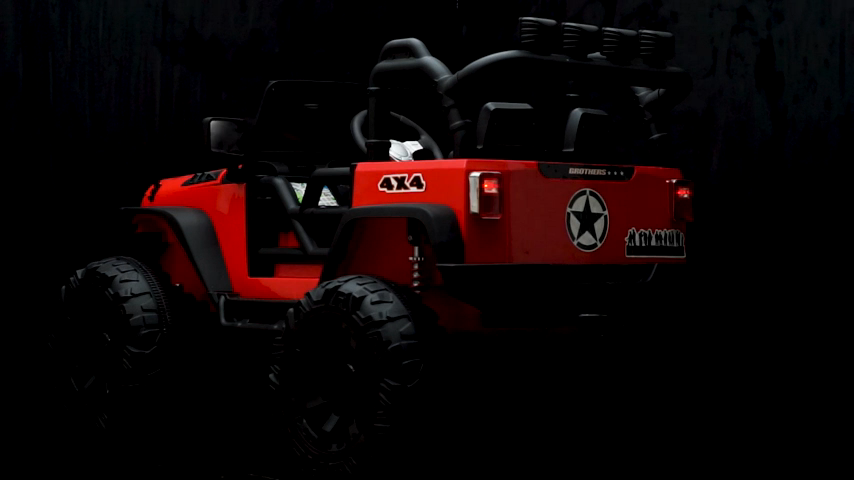 400W Electric Kids Ride On Jeep Truck with Remote Control - Perfect Xmas Gift for Outdoor Fun