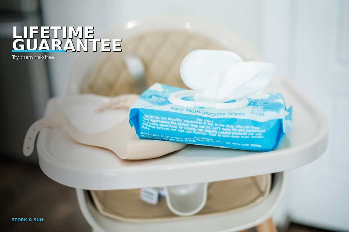 Stork & Sun Baby Wipes — 6 Pack (360ct)