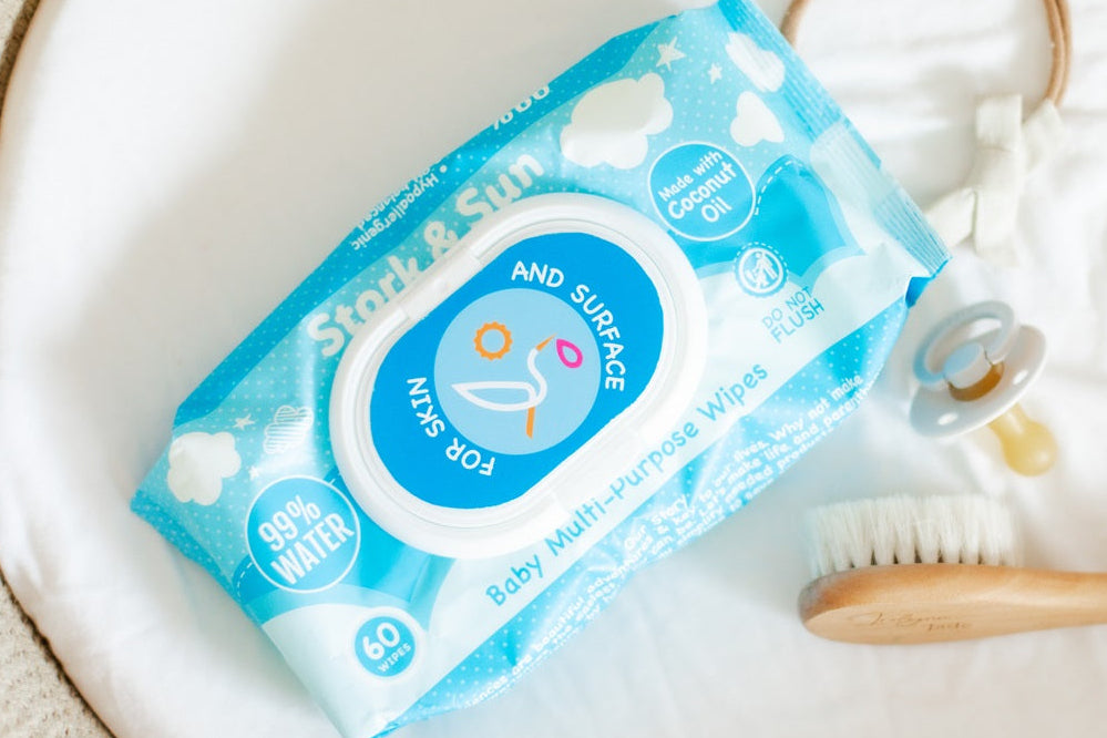 Stork & Sun Baby Wipes — 6 Pack (360ct)