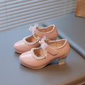 Girls' Synthetic-Leather Dress Shoes