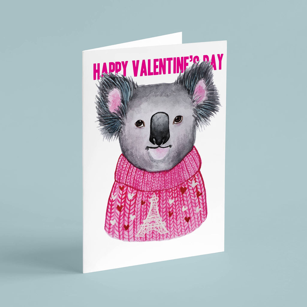 Valentine's Day Animal Cards, Set of 24
