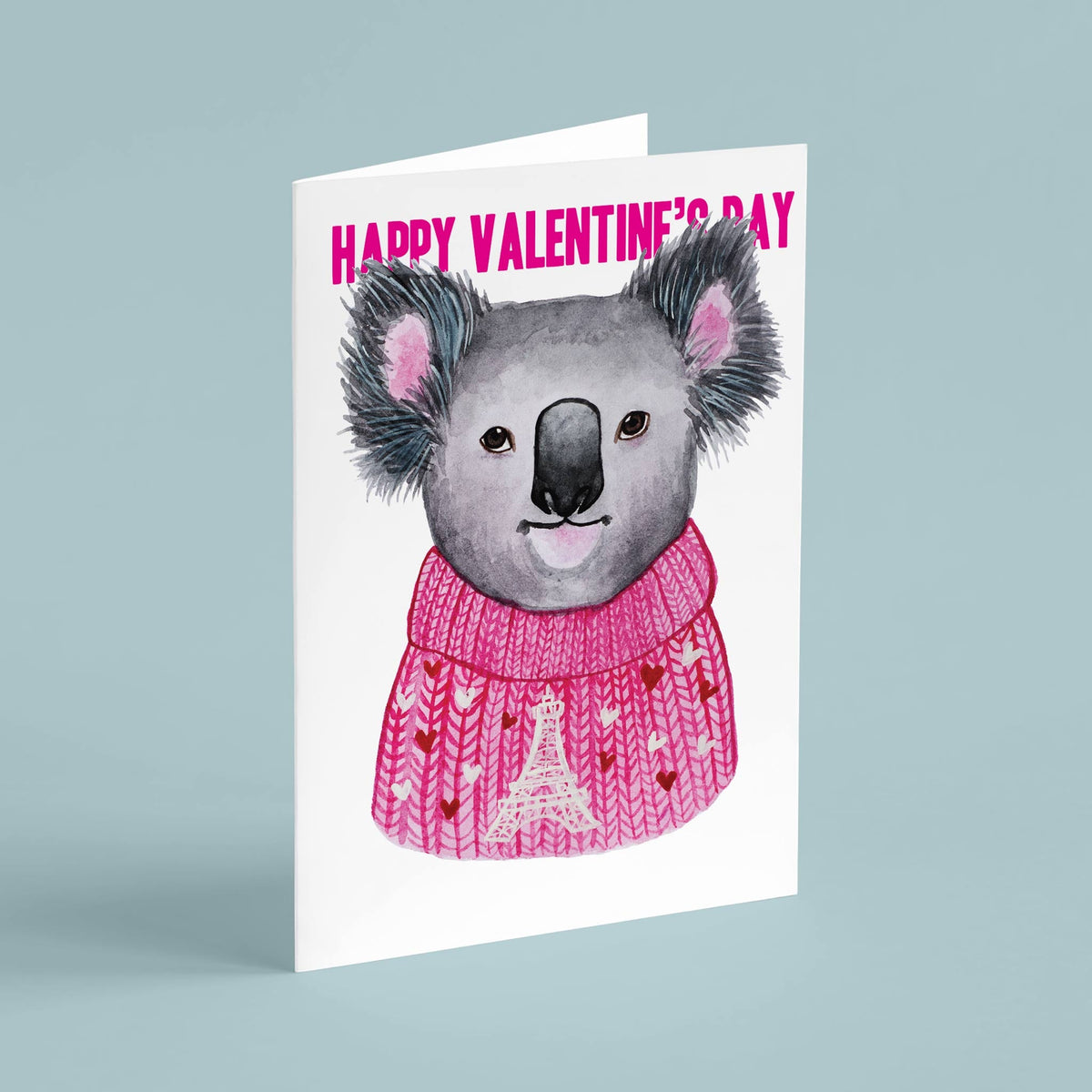Valentine's Day Animal Cards, Set of 24