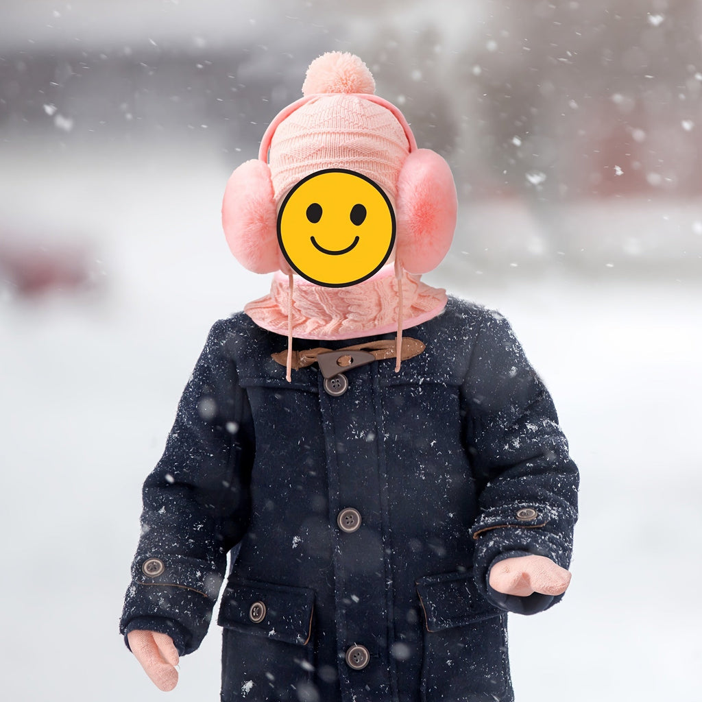 5-Piece Winter Accessories Set – Beanie Hat, Scarf, Gloves, Earmuffs, Fuzzy Socks & Neck Warmer for Ultimate Cold-Weather Comfort