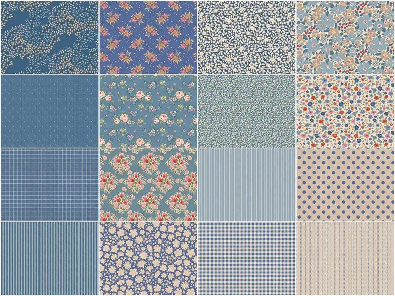 Tilda Creating Memories Fat Eighth Bundle - Summer