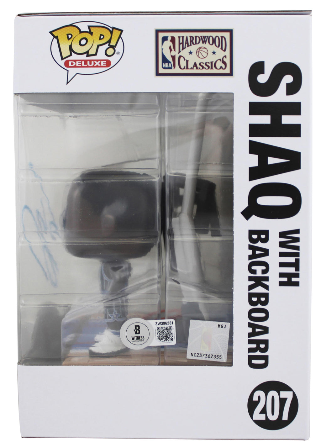 Shaquille O'Neal Signed Magic #207 Shaq With Backboard Funko Pop! Deluxe Vinyl Figure (Beckett)