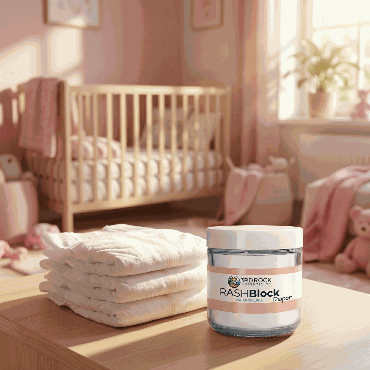 RASHBlock® Diaper 75ppm Silver Diaper Care Ointment - Water Soluble 3 oz