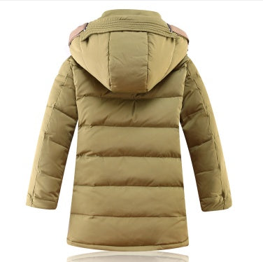 Children's Winter Jackets Duck Down Padded Children Clothing Big Boys Warm Winter Down Coat Thickening Outerwear
