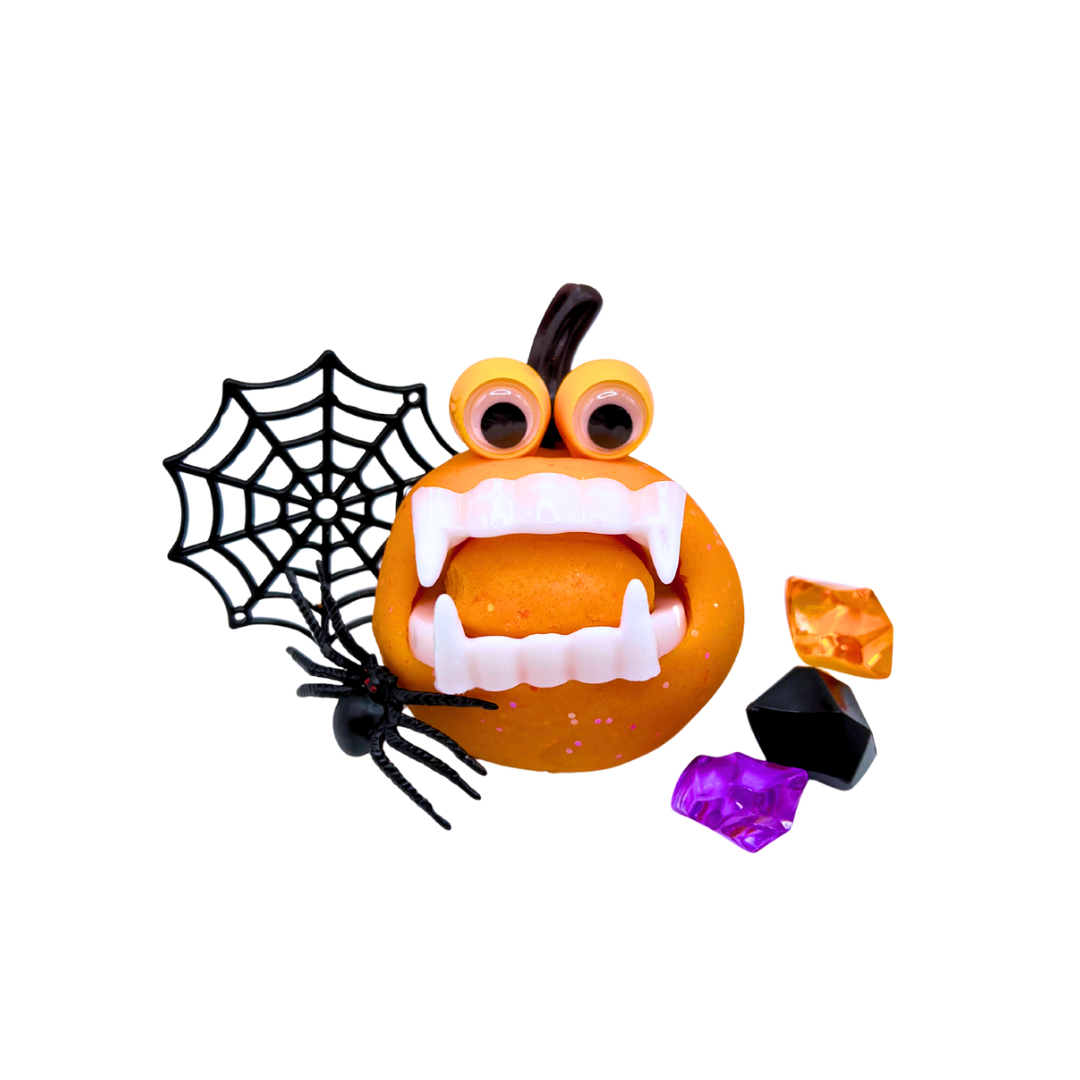 Halloween Pumpkin Playdough Sensory Kit