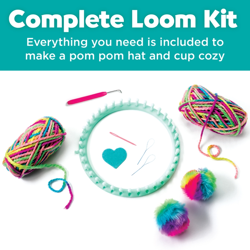 Educational Quick Knit Loom Kit – Beginner Knitting, Math & Fine Motor Skills