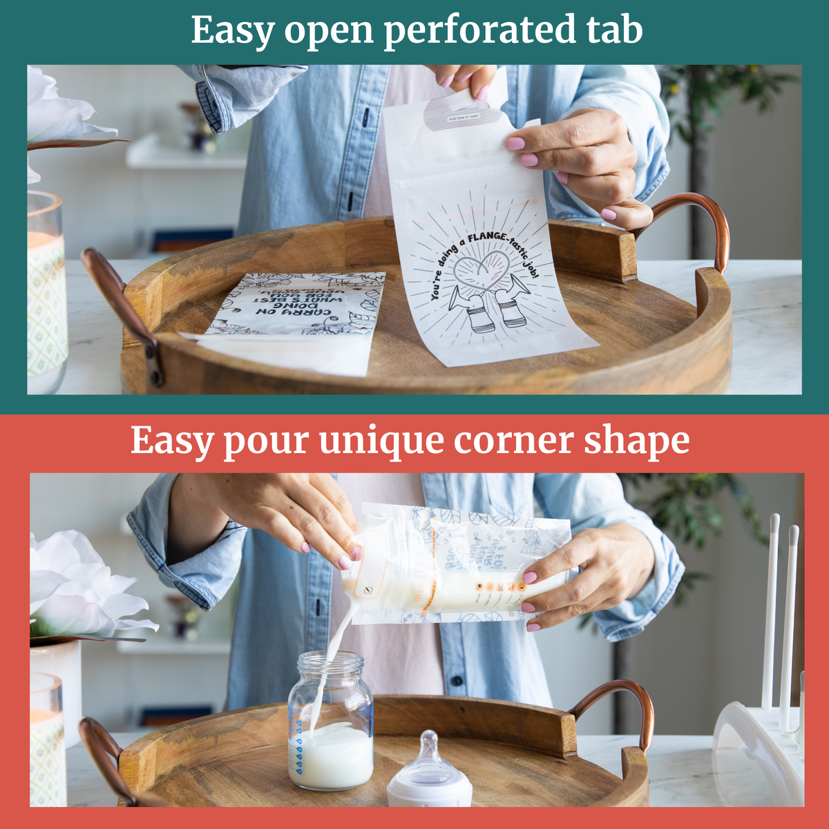 Milk Storage Bags - Breast Milk Pouches