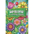 Spring Coloring Book: Adult and Teen Coloring Book - Seasons 50 Themed Pages with Animals, Flowers, Insects 6x9 Inches - Paperback