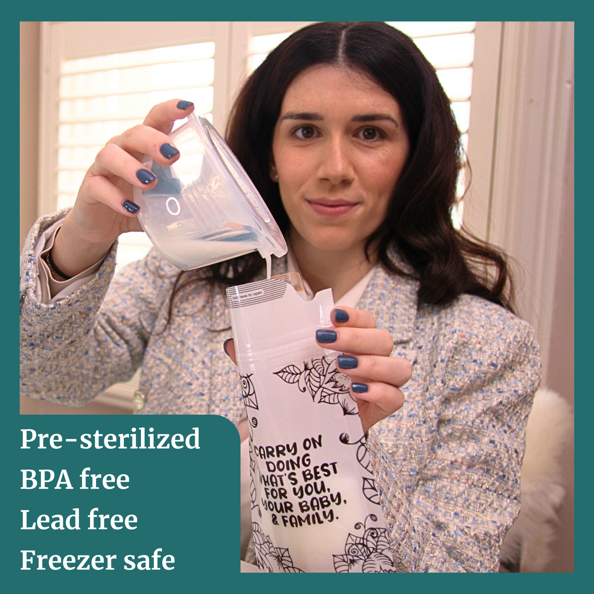 Milk Storage Bags - Breast Milk Pouches