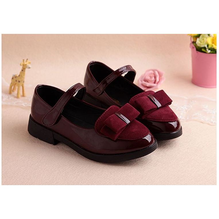 Girls' Synthetic-Leather Casual Shoes