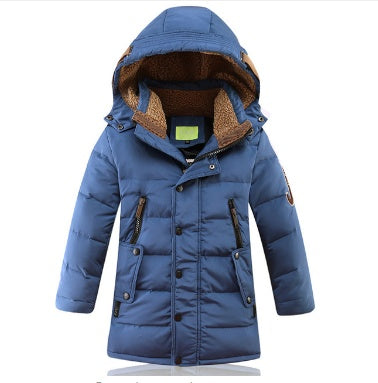Children's Winter Jackets Duck Down Padded Children Clothing Big Boys Warm Winter Down Coat Thickening Outerwear