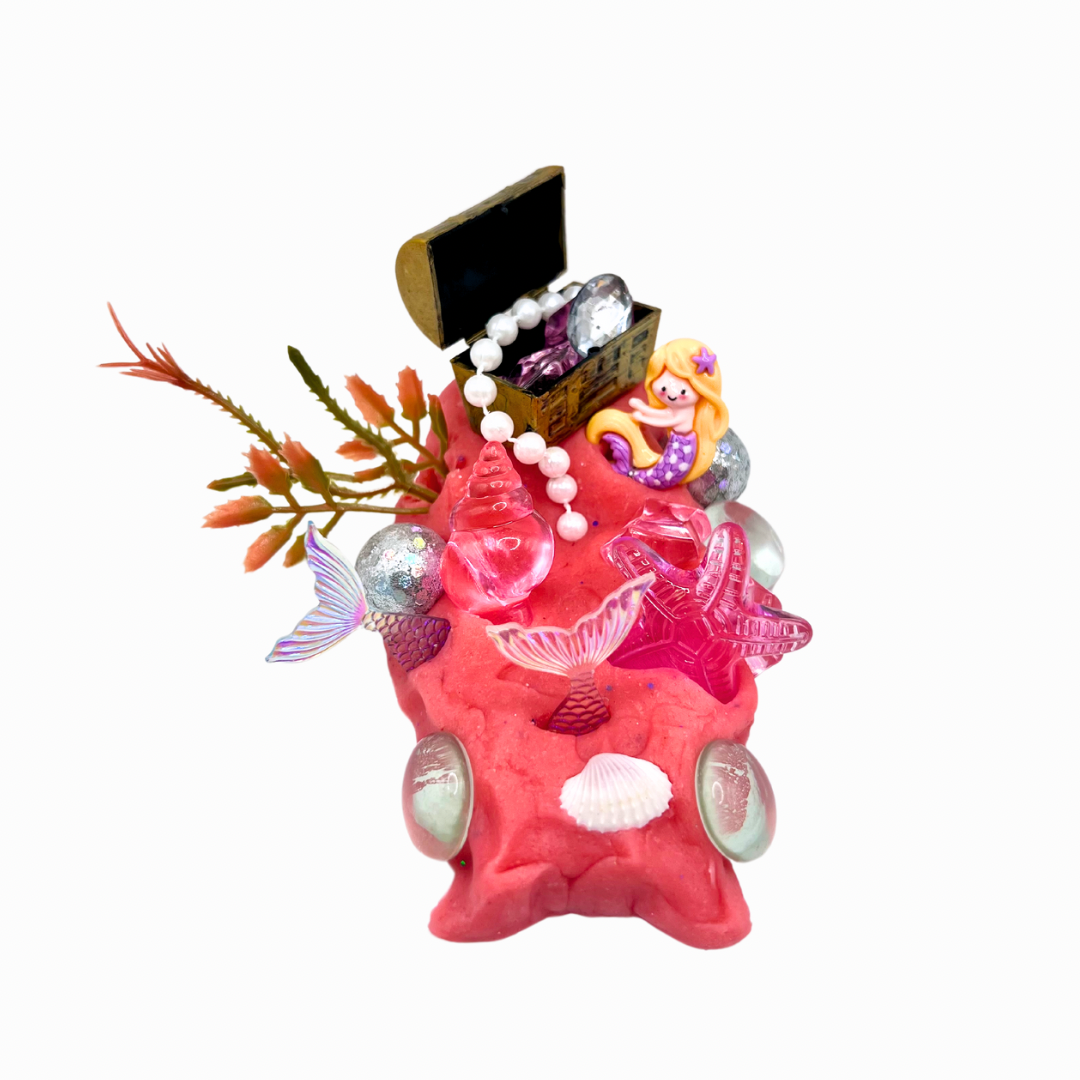 Enchanting Mermaid Playdough Sensory Kit