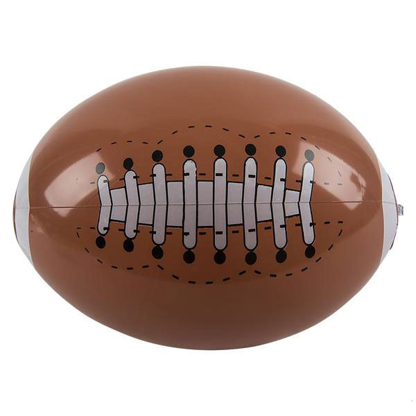 Inflatable FOOTBALL Beach Ball / PARTY Birthday FAVORS/TOY 16"  - 12 Count
