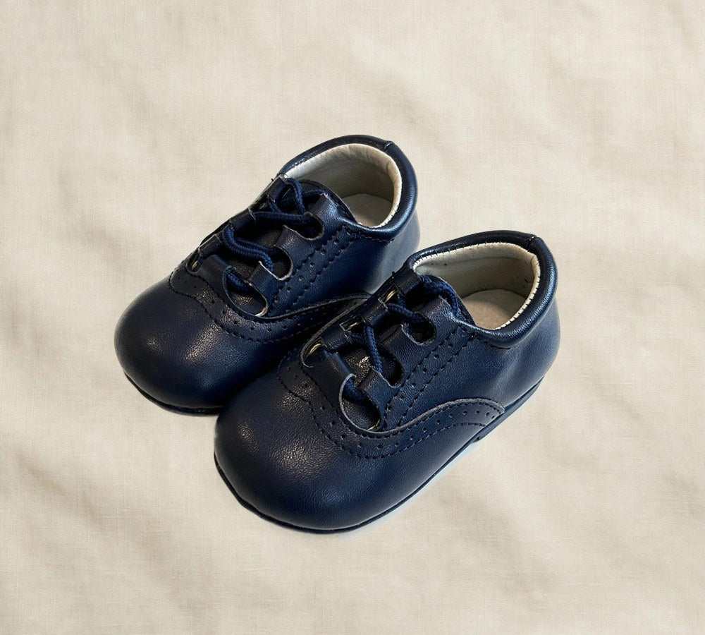 Alfie Children's Lace-Up Dress Shoes – Wide Toe Box