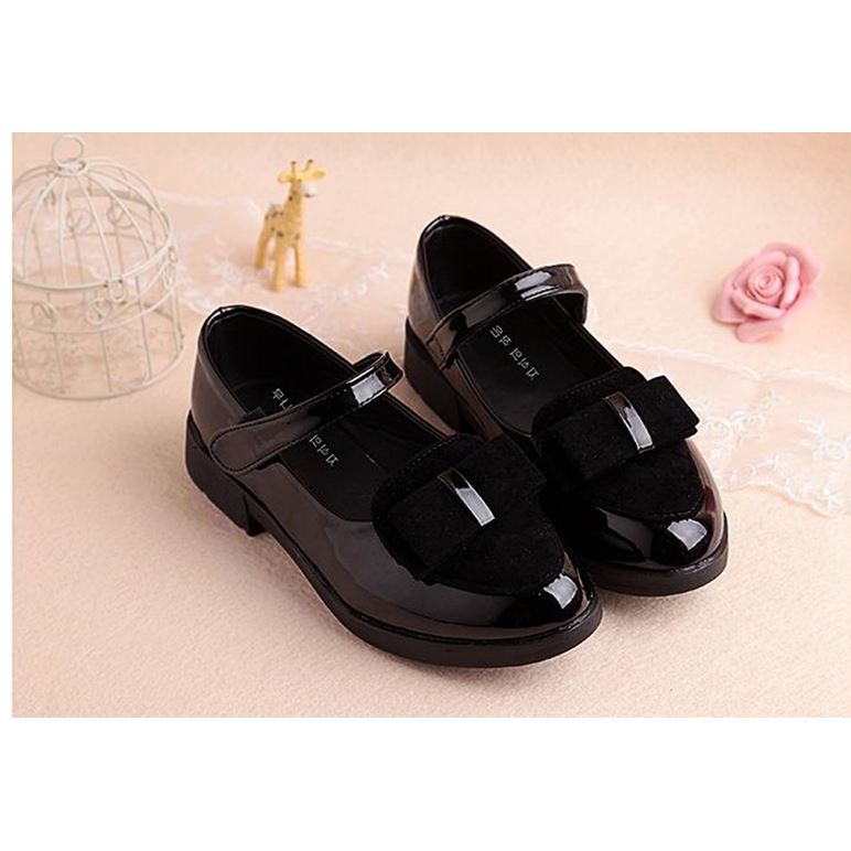 Girls' Synthetic-Leather Casual Shoes