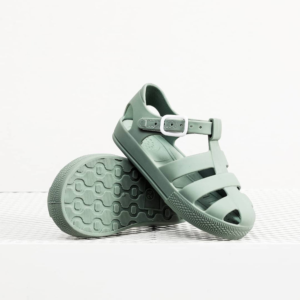 Kids' Fisherman Jelly Sandals with Hook-and-Loop Straps
