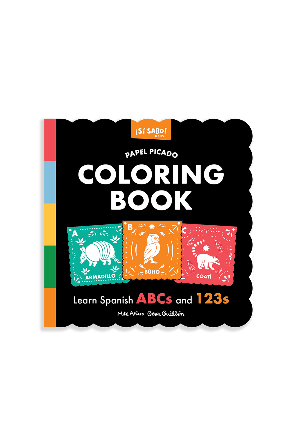 Papel Picado Spanish Coloring Book