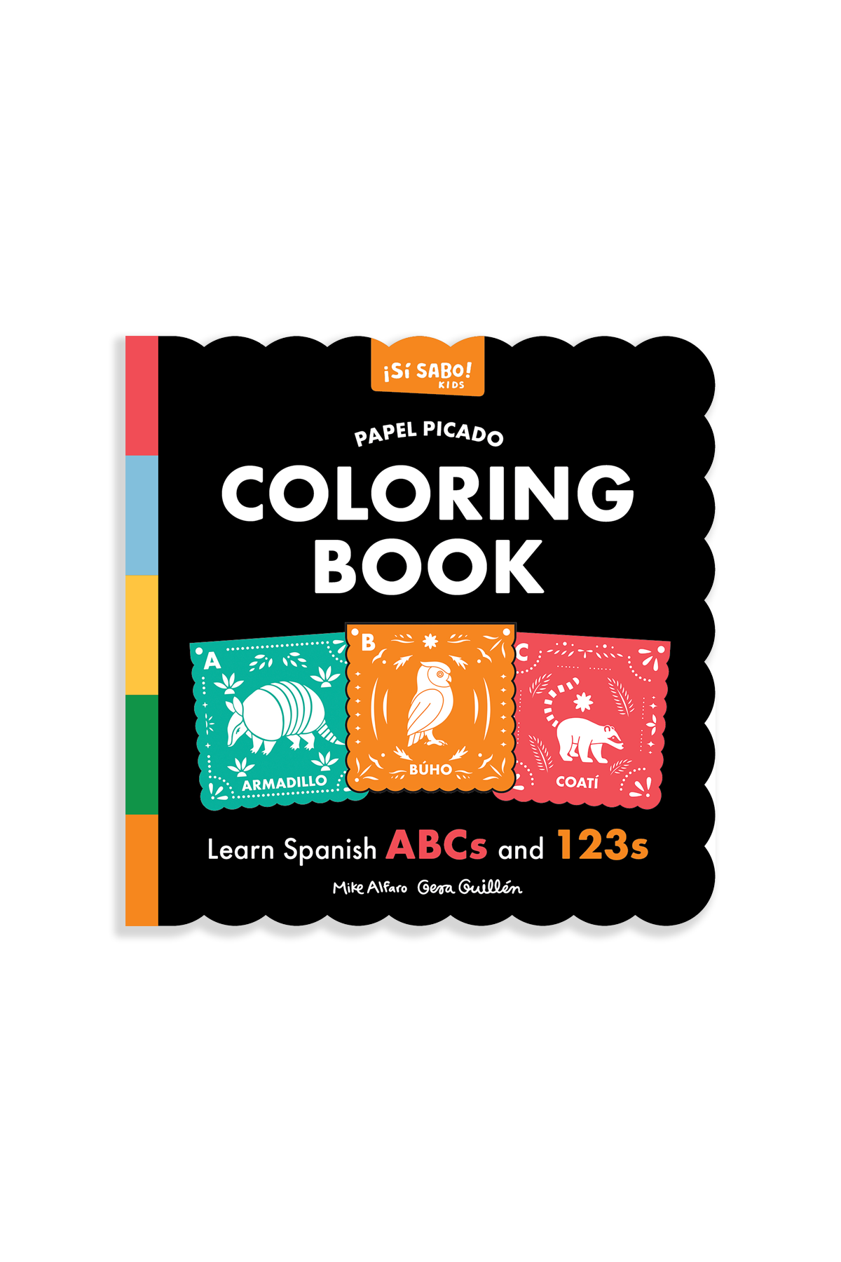 Papel Picado Spanish Coloring Book
