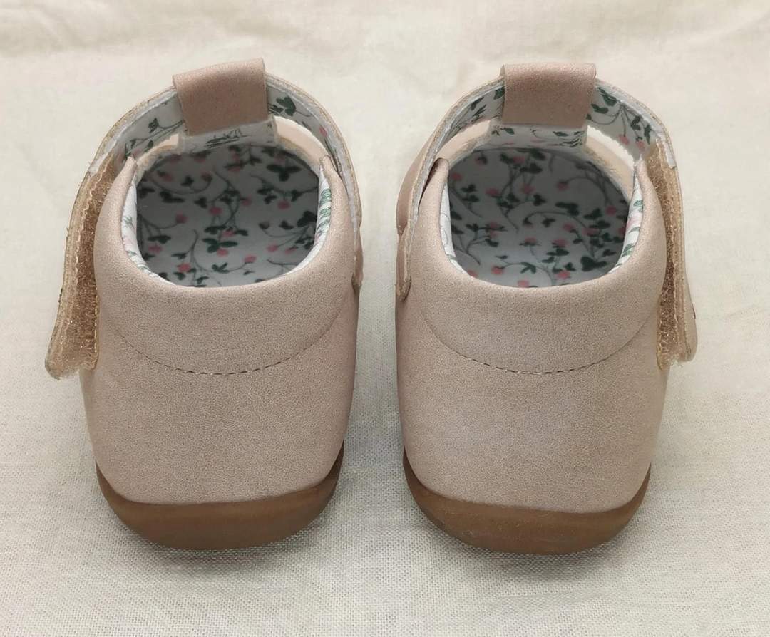 Jollie Kids' Barefoot Mary Janes | Flexible Toddler Slip-On Shoes