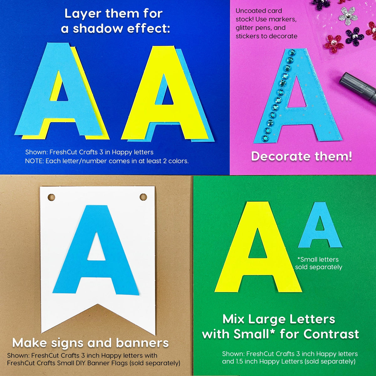 Bulletin Board Letters – 3 inch