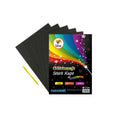 Lino Magic Scratch Art Paper Rainbow Set - 5 Sheets (7.87 x 11.81 in) - Kids' Creative Art Supplies