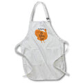 Apron - Thanksgiving Its Turkey Time Turkey Silhouette Autumn and Thanksgiving