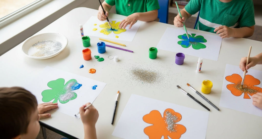 SHAPES ETC. Large Cut-Out Set - St. Patrick's Day