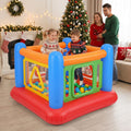 Inflatable Bounce House for Kids with Transparent Side Walls