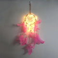 LED Feather Dream Catcher Hanging Decoration