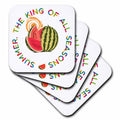 3dRose Summer. The King of All Seasons. A Colorful Summertime Gift for You - Coasters (cst-363425)
