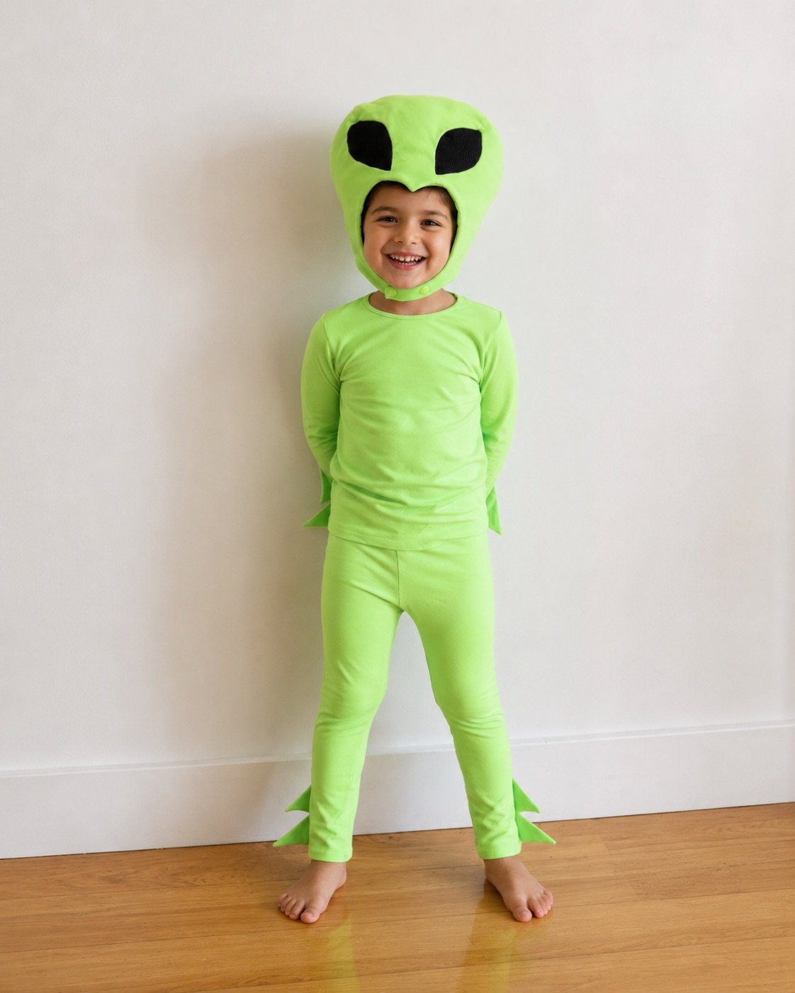 Cosmic Green Alien Costume