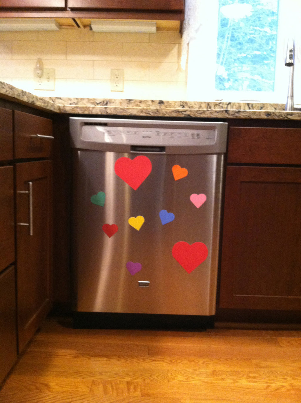 Die-Cut Magnetic - Small Single Color Heart