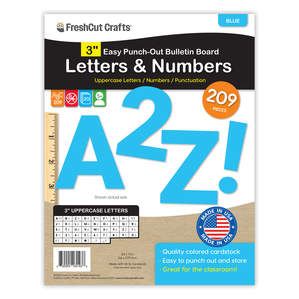 Bulletin Board Letters – 3 inch