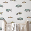 Wheels on Wheels Wallpaper