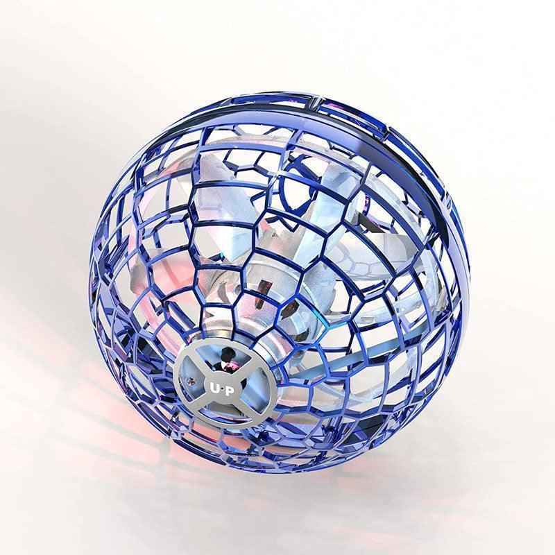LED Flying Spinner Orb Ball Mini Drone Toy